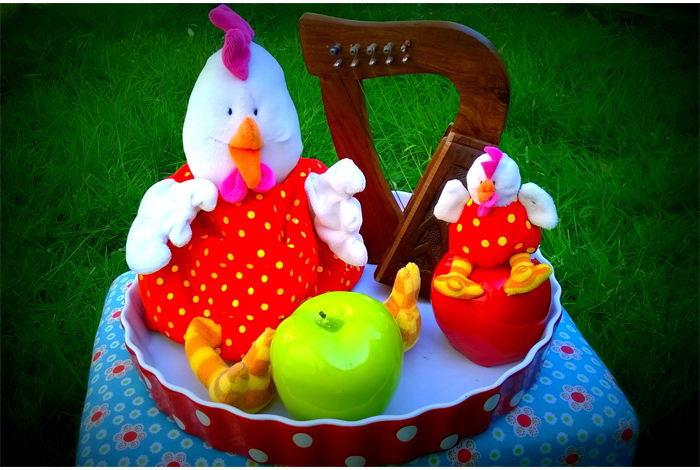 Spectacle « La poulette qui voulait faire une tarte aux pommes » par la Cie Blablabla et tralala