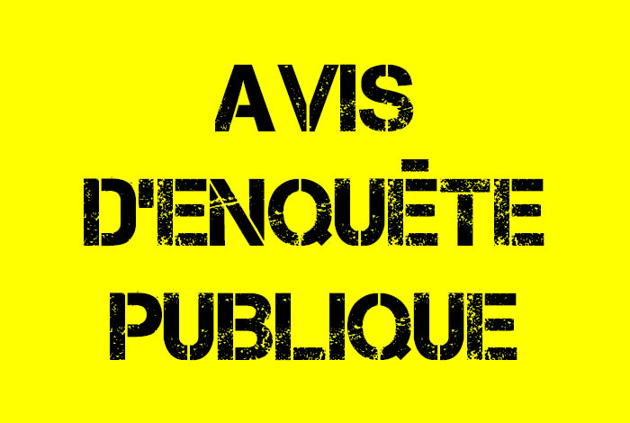 Enquête publique Modification du PLU