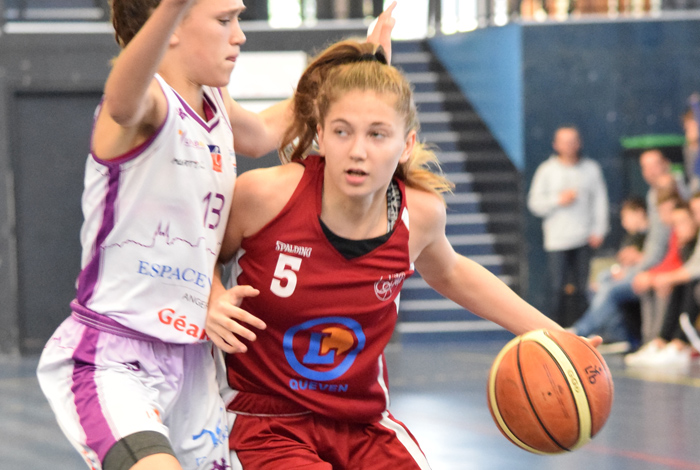 Basket : match de championnat U15 Féminine Elite