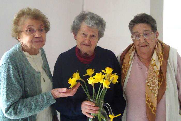 Des fleurs pour les grand-mères de Kerlaran