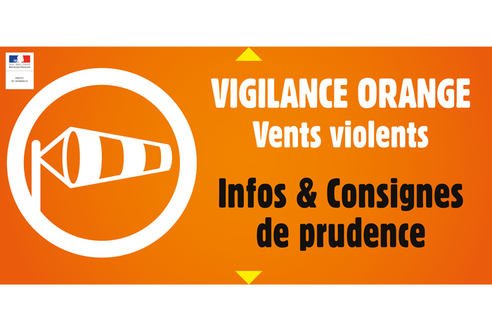 Alerte orange vents violents