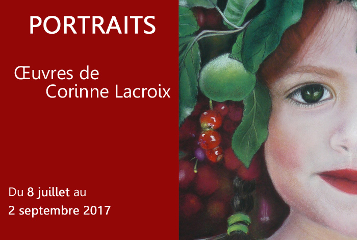 Exposition « Portraits », œuvres de Corinne Lacroix