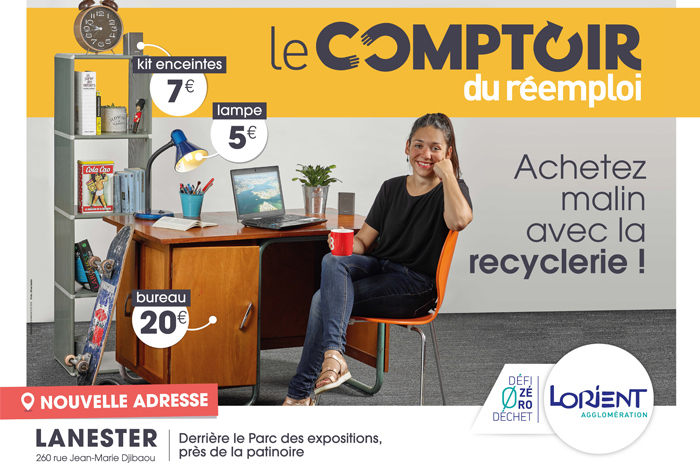 La recyclerie communautaire fait sa rentrée à Lanester !