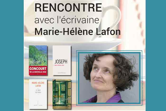 Le café des livres : rencontre avec Marie-Hélène Lafon