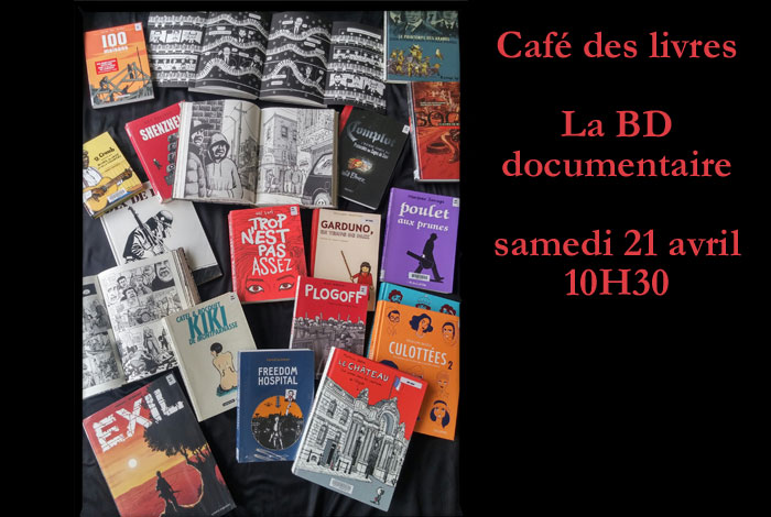 Café des livres « La BD documentaire »