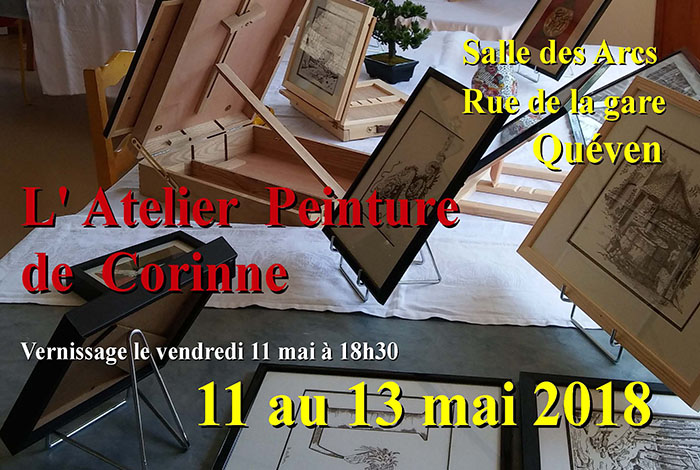 Exposition de l’Atelier Peinture de Corinne