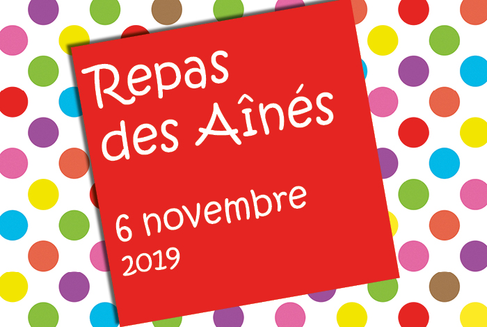 Repas des Aînés 2019 : les inscriptions débutent le 24 septembre