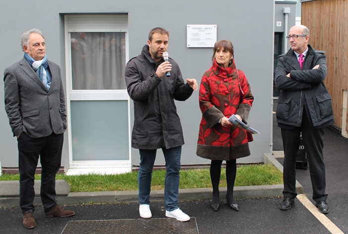 Inauguration de logements sociaux à Croizamus