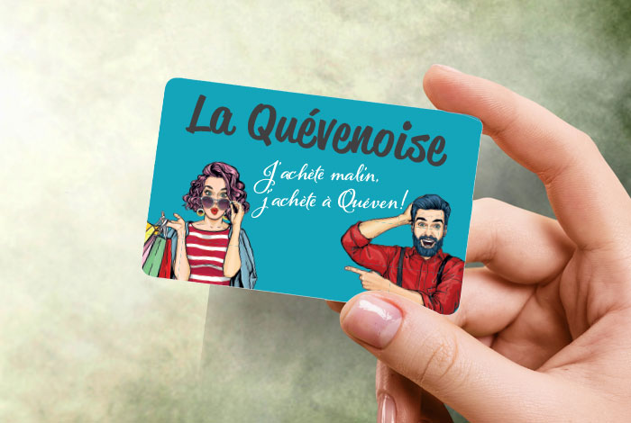 Lancement de la carte de fidélité collective « La Quévenoise »