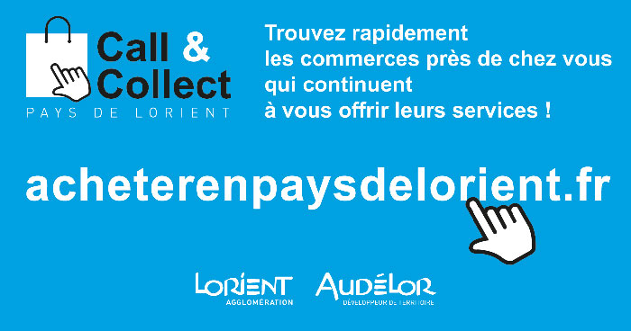 Une nouvelle plateforme « Call & Collect » pour le Pays de Lorient