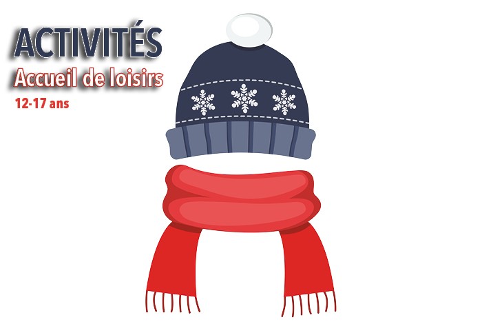 Vacances d’hiver pour les 12-17 ans