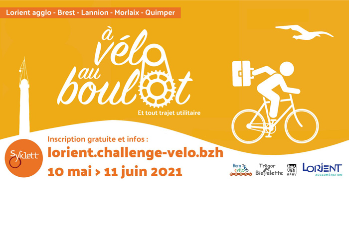 La ville de Quéven soutient le challenge « À Vélo Au Boulot »