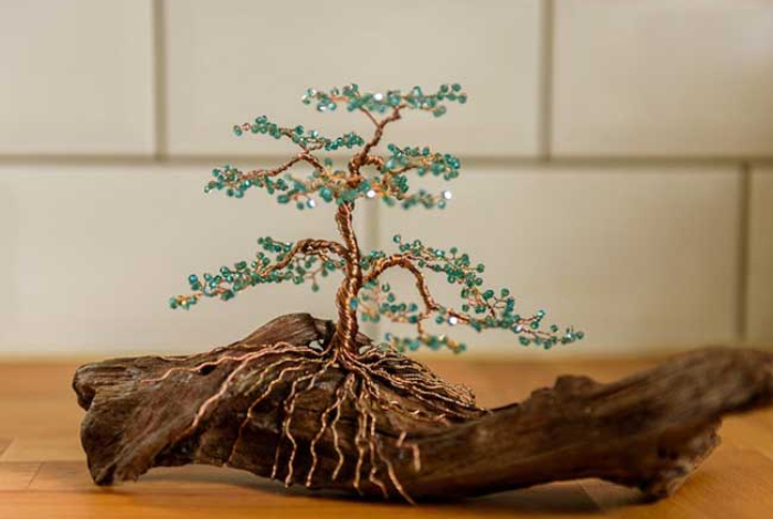 Création d’un bonsaï métallique