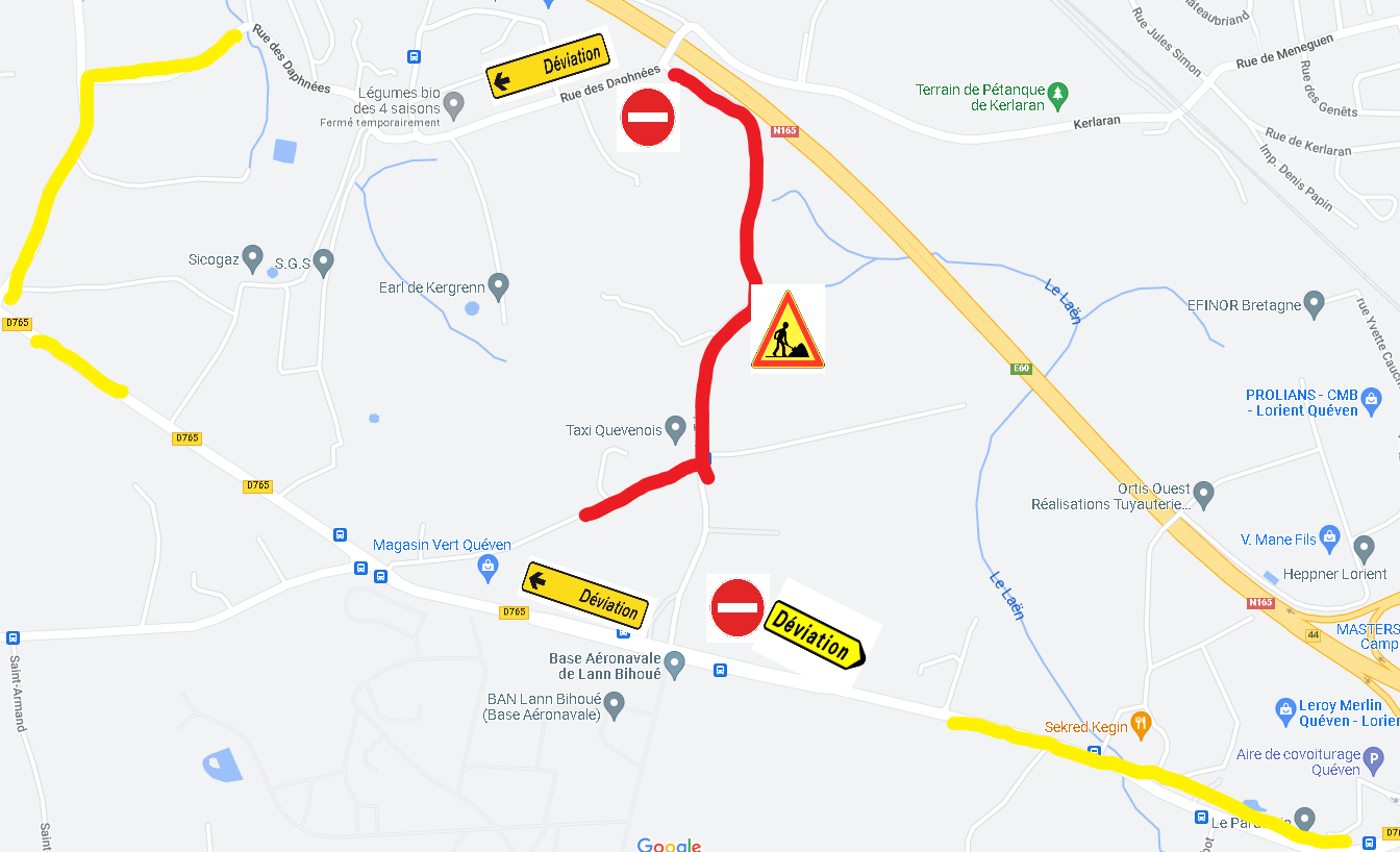 Travaux à la Trinité