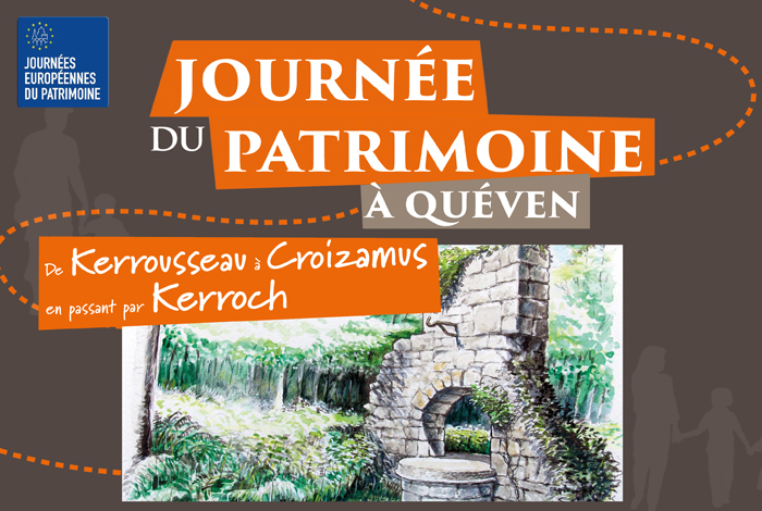 Journée du patrimoine 2022 : balade « De Kerrousseau à Croizamus »