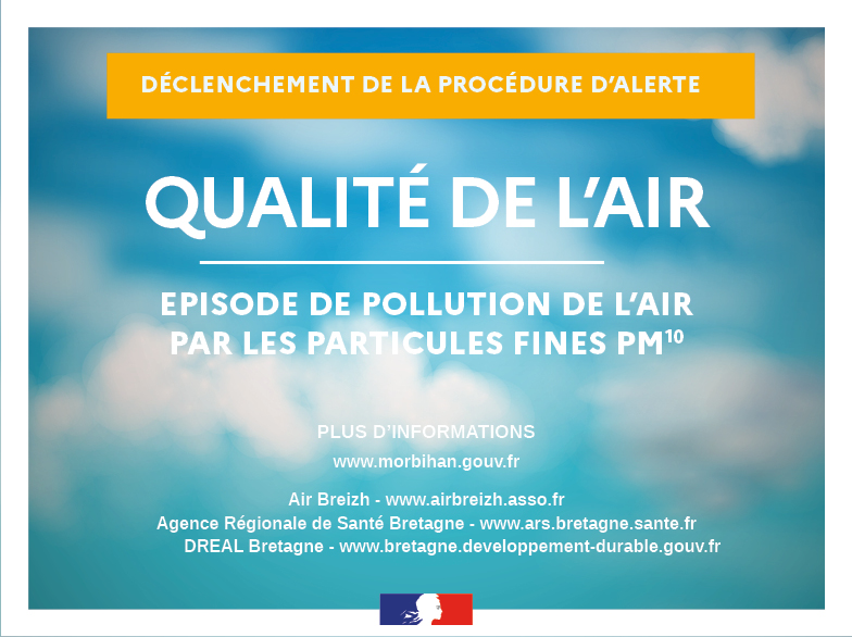 Qualité de l’air : déclenchement de la procédure d’alerte