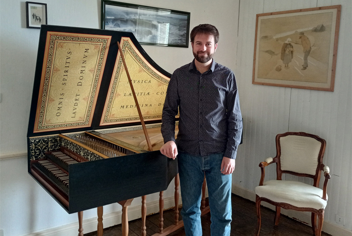 « La régale et le clavecin » par Jérôme Brodin