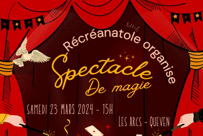 Spectacle de magie Récréanatole