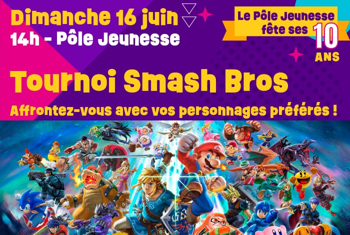 Grand tournoi Smash Bros : Défiez les champions