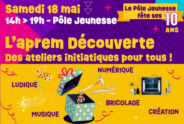 L’aprem Découverte : des ateliers initiatiques pour tous !