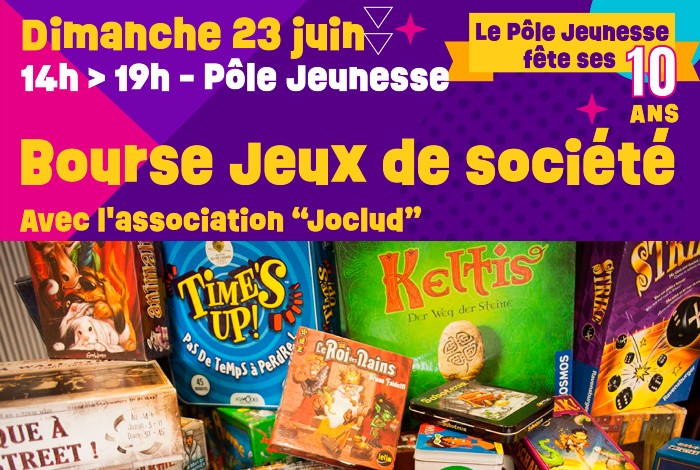 Bourse aux Jeux de société