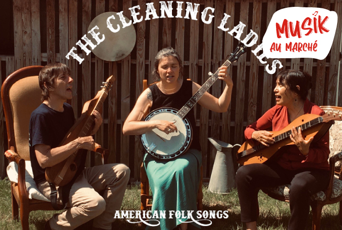 Animation musicale été 2024 : The Cleaning Ladies