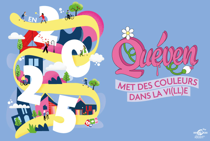 La ville de Quéven vous souhaite une bonne année 2025