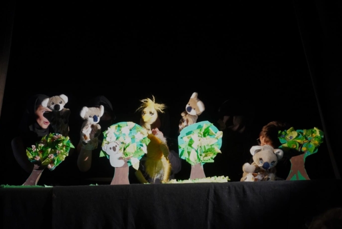 Le spectacle de marionnette des 6/7 ans