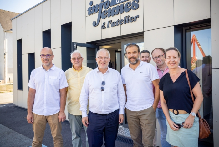 Visite officielle de Fabrice Loher, président de Lorient Agglomération [11.07.2025]