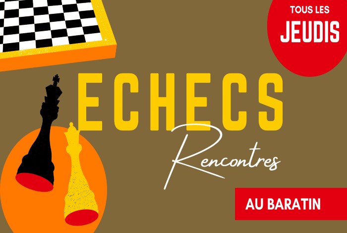 Tous les jeudis, c’est échecs !