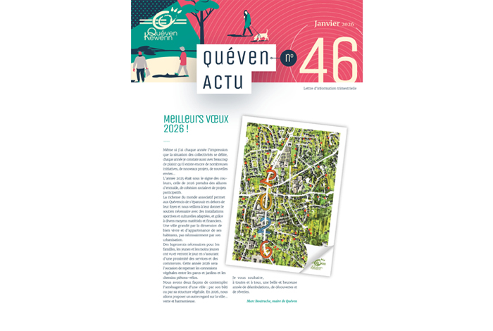 La distribution du Quéven Actu de janvier est terminée [#46]