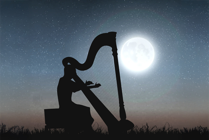 Concert « La nuit » par la chorale Tempéraments accompagnée d&rsquo;élèves harpistes