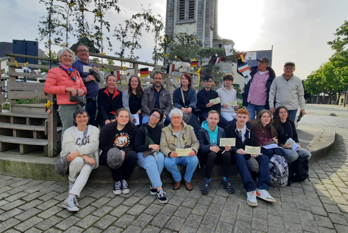 Départ d&rsquo;une délégation quévenoise dans le cadre du jumelage franco-allemand