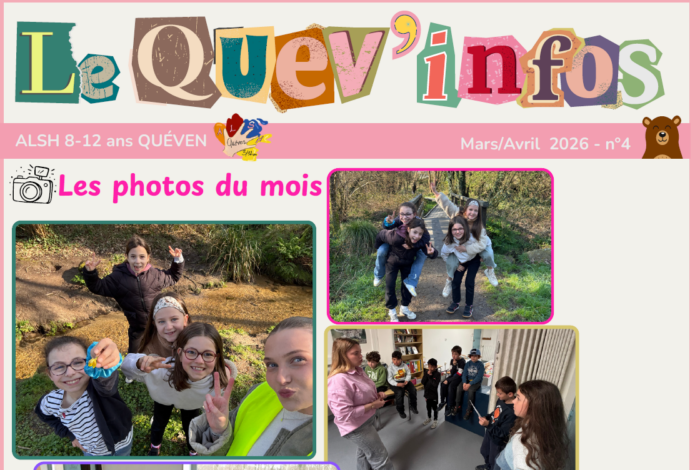 Le quatrième numéro du Quév’infos